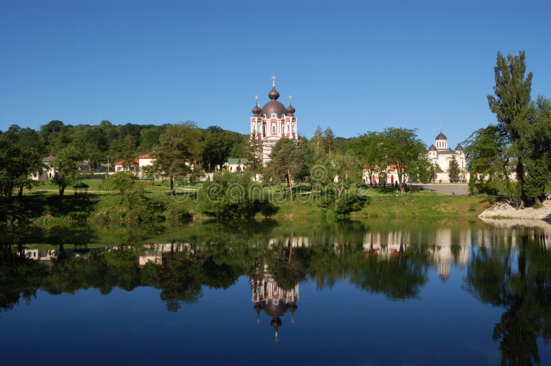 Churchi monastery in Moldova stock images Churchi monastery in Moldova stock images