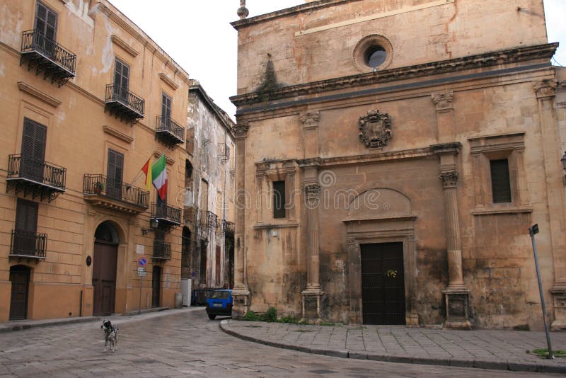 Church°°° S. MARIA DEI MIRACOLI_ Facade. Renaissance style-church _ Palermo