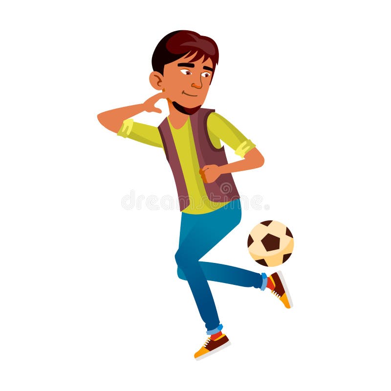 Vetores de Pai E Filho Jogando Futebol Pessoas De Desenho Animado  Ilustração De Personagens e mais imagens de Adolescente - iStock