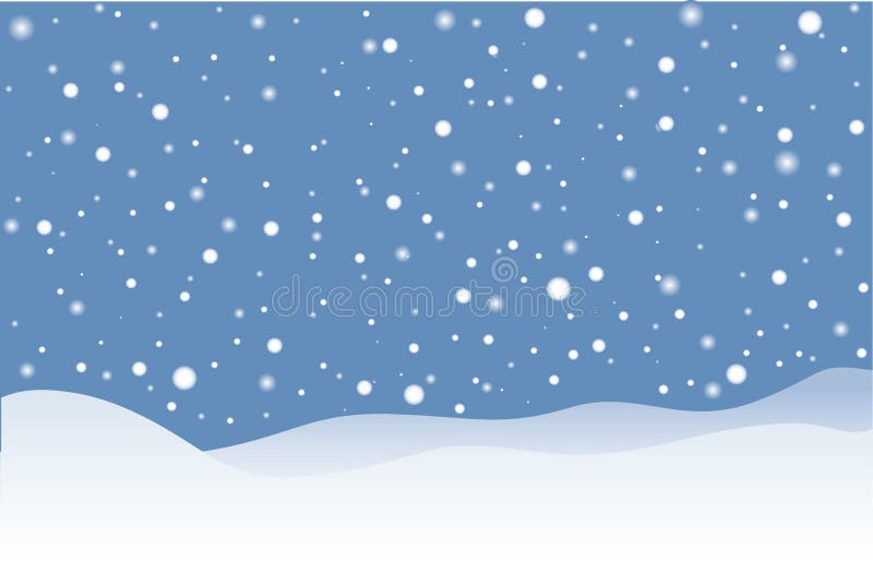 Chute de neige illustration stock Chute de neige illustration stock