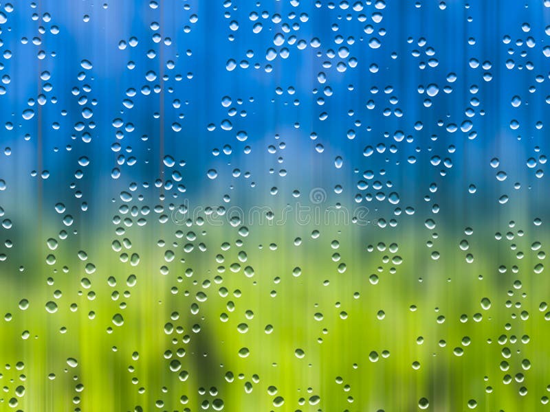 Chuva durante a luz do sol ilustração stock Chuva durante a luz do sol ilustração stock