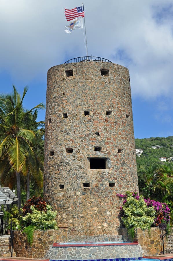 Blackbeards Castle is one of five National Historic Landmarks in the U.S. Virgin Islands, located in the city of Charlotte Amalie, on the island of St. Thomas. Blackbeards Castle is one of five National Historic Landmarks in the U.S. Virgin Islands, located in the city of Charlotte Amalie, on the island of St. Thomas.