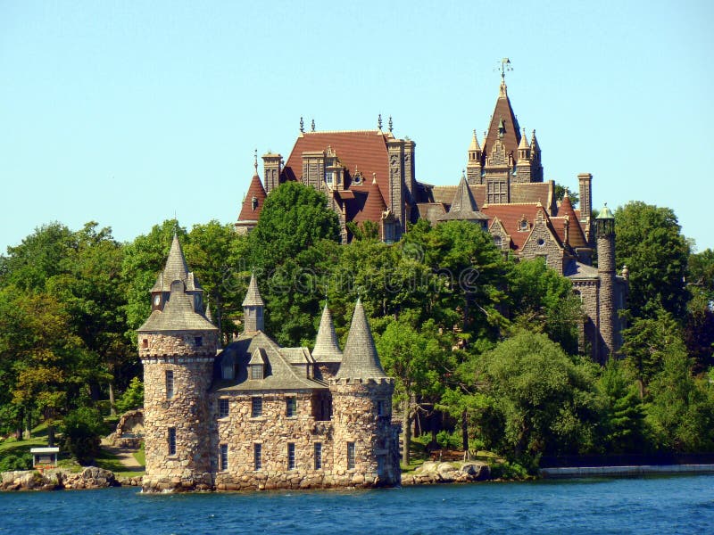 Château De Boldt En Mille îles, New York Image stock Image du