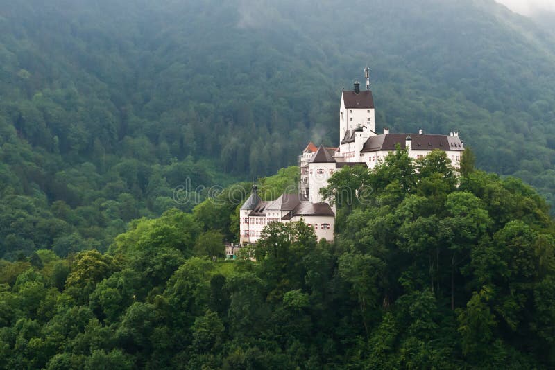 Château de Hohenaschau, Bavière, Allemagne photo stock Château de Hohenaschau, Bavière, Allemagne photo stock