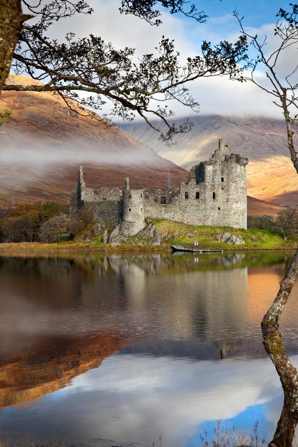 Kilchurn castle on Loch Awe Scotland. Kilchurn castle on Loch Awe Scotland