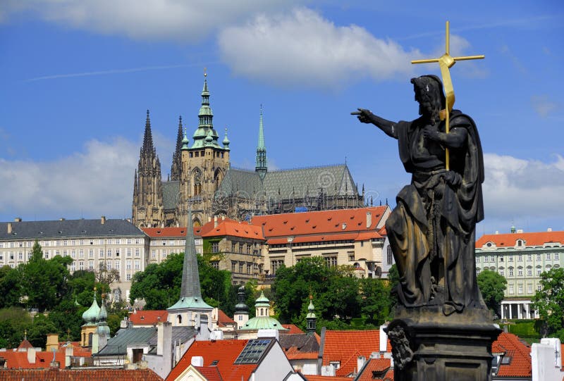 Château de Prague photographie stock Château de Prague photographie stock