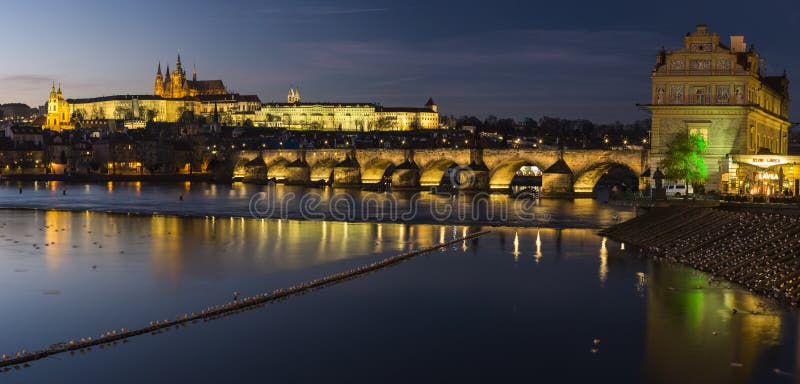 Château de Prague photos stock Château de Prague photos stock