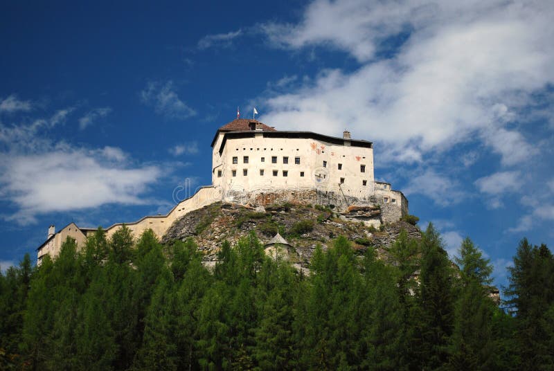 Taraschp castle in the east part of Switzerland. Taraschp castle in the east part of Switzerland