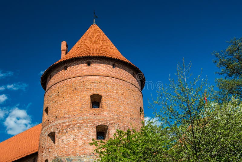 Château de Trakai photos stock Château de Trakai photos stock