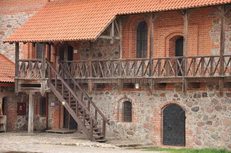 Château de Trakai images libres de droits Château de Trakai images libres de droits