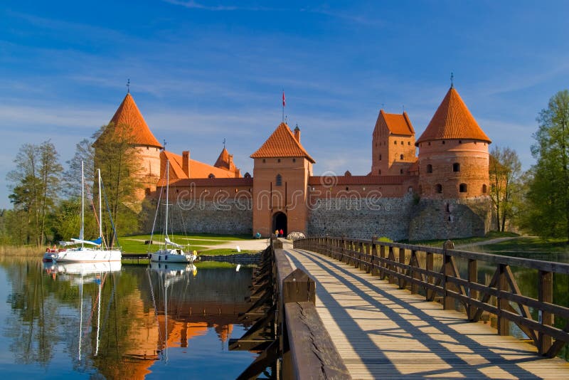 Château de Trakai en Lithuanie