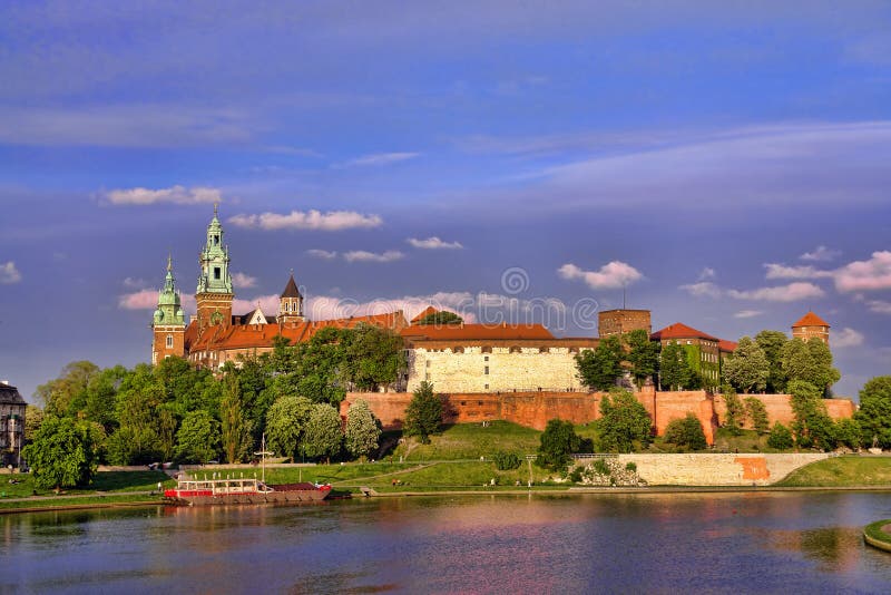Château de Wawel photos stock Château de Wawel photos stock