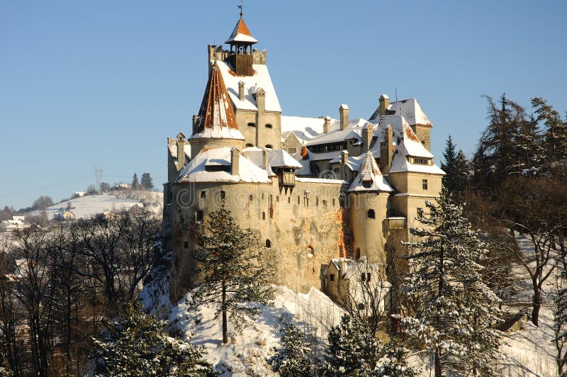 Château du son de Dracula images libres de droits