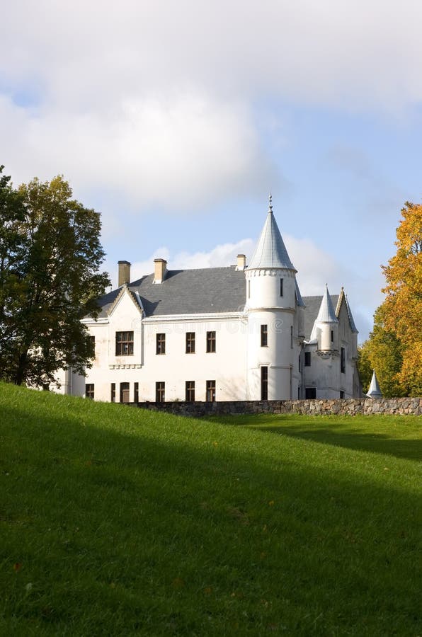 Medieval castle in countryside, Estonia. Medieval castle in countryside, Estonia