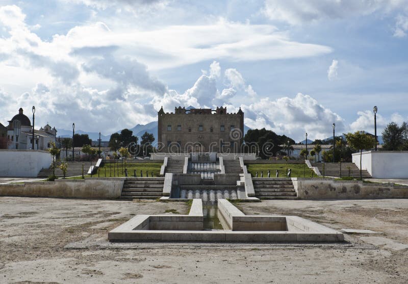 Zisa Castle. Palermo- Sicily- Italy. Zisa Castle. Palermo- Sicily- Italy