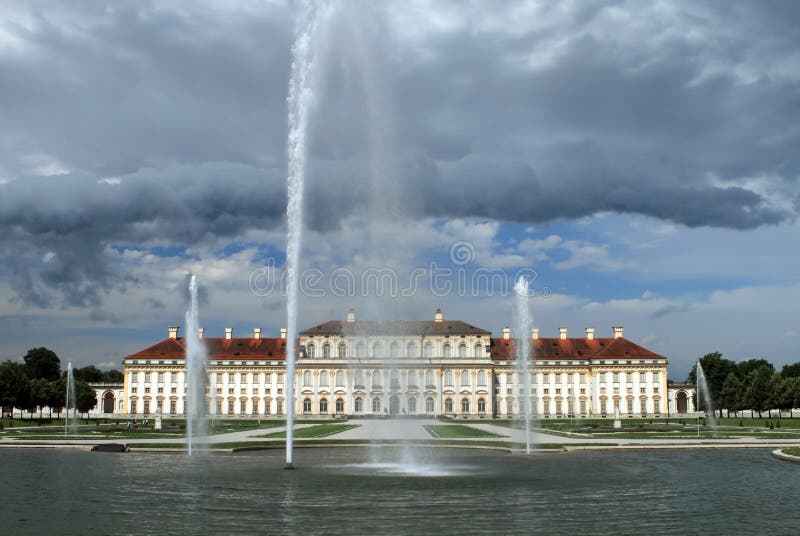 Château Schleissheim, Munich image libre de droits Château Schleissheim, Munich image libre de droits