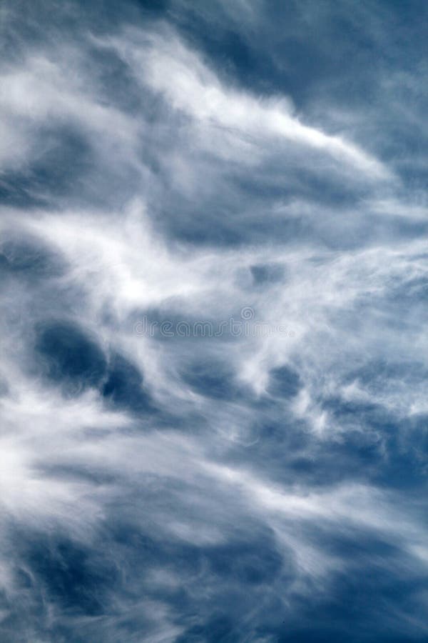 Forma di nuvola ()  sul il cielo, nuvole struttura, naturale.