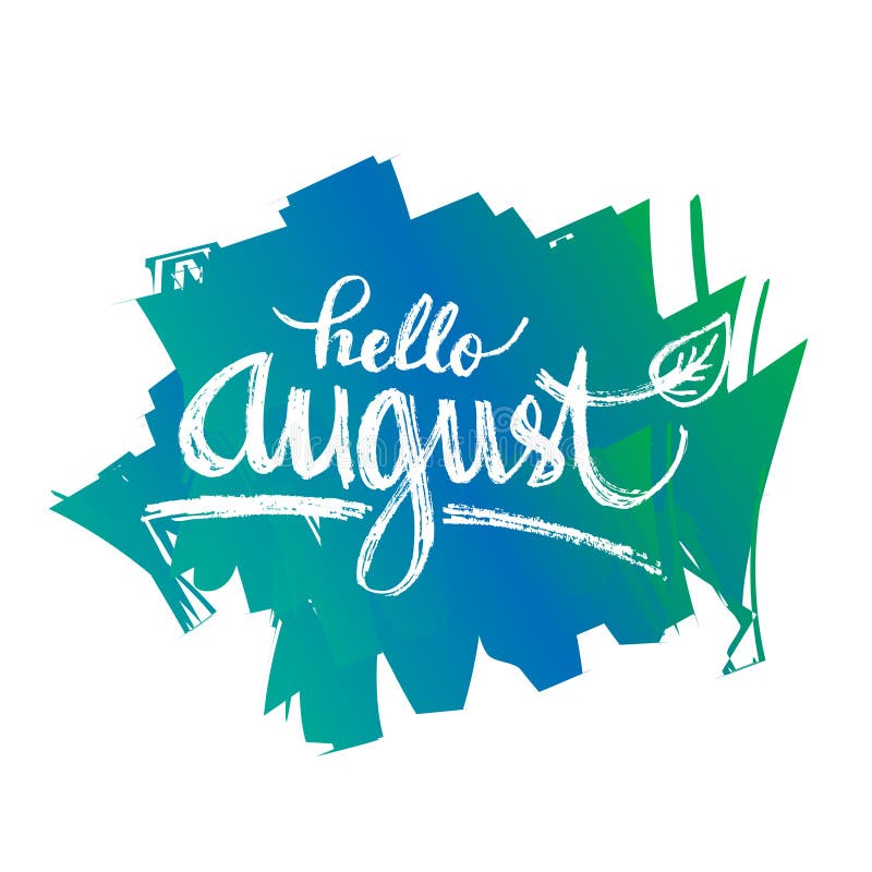 Ciao augusto illustrazione di stock