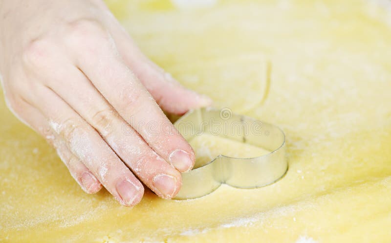 Ciastka robią shortbread obrazy royalty free
