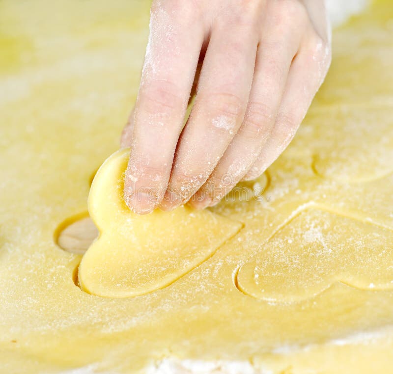 Ciastka robią shortbread obraz stock