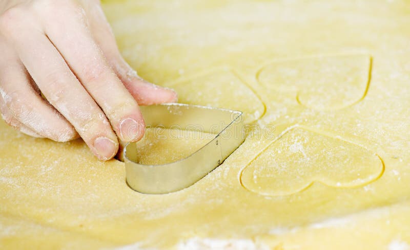Ciastka robią shortbread zdjęcie stock