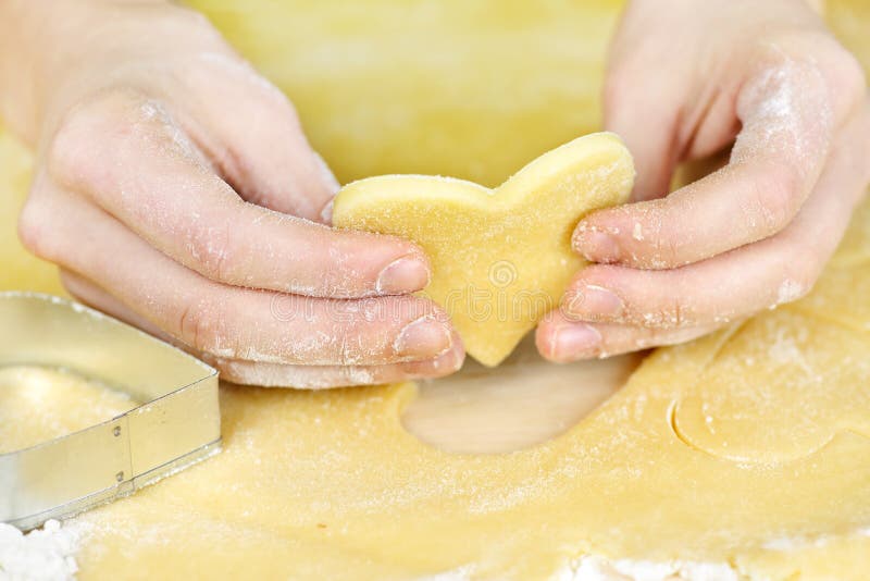 Ciastka robią shortbread zdjęcia royalty free