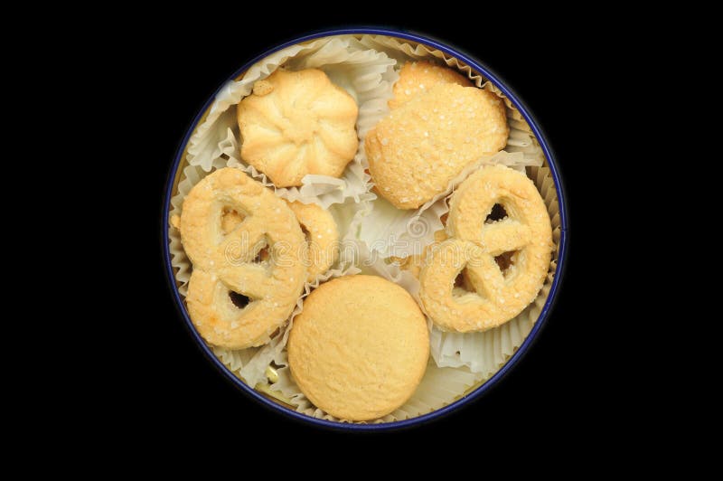 Ciastka shortbread fotografia stock