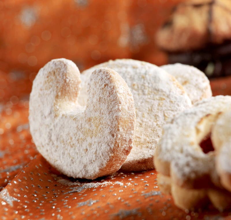 Ciastka shortbread zdjęcie stock