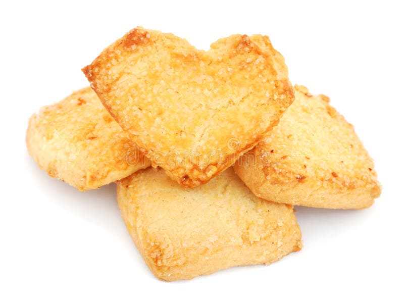 Ciastka shortbread obrazy royalty free
