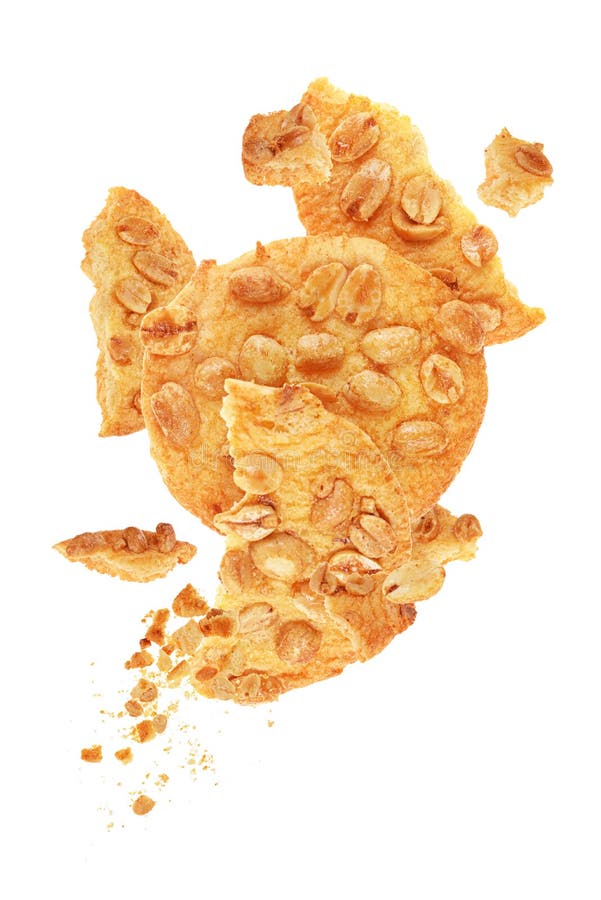 ciastka z arachidami odizolowywającymi zdjęcia stock ciastka z arachidami odizolowywającymi zdjęcia stock