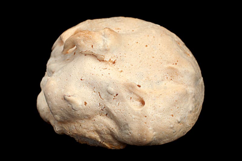 Ciasto domowe Meringue zdjęcie stock