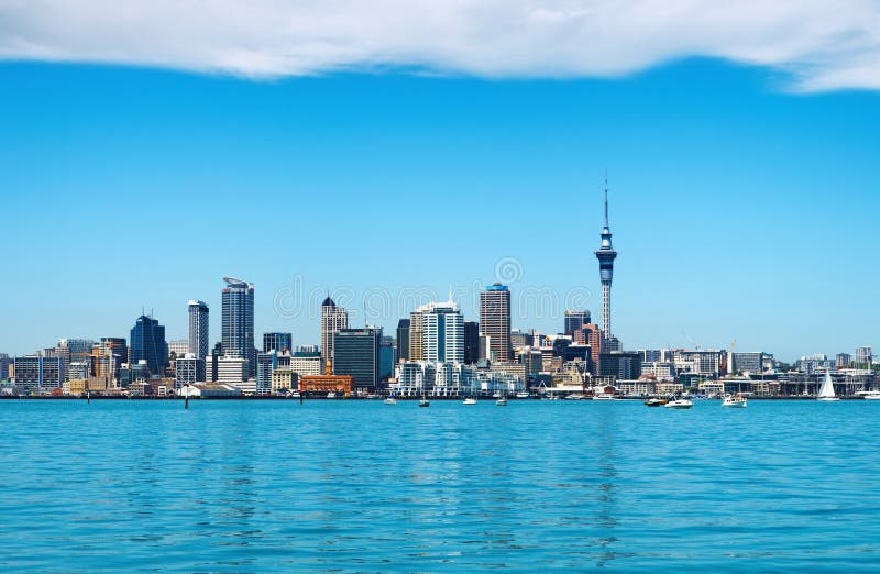 Cidade de Auckland, Nova Zelândia foto de stock royalty free Cidade de Auckland, Nova Zelândia foto de stock royalty free