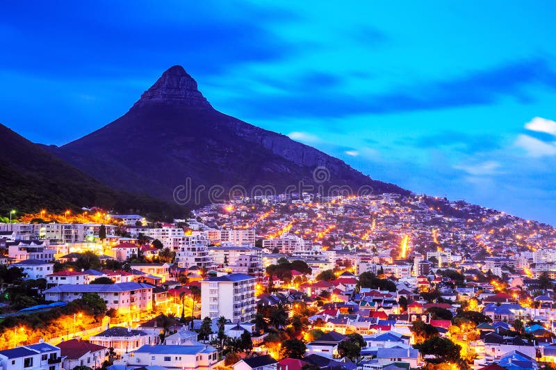 Cidade do Cabo, África do Sul imagem de stock