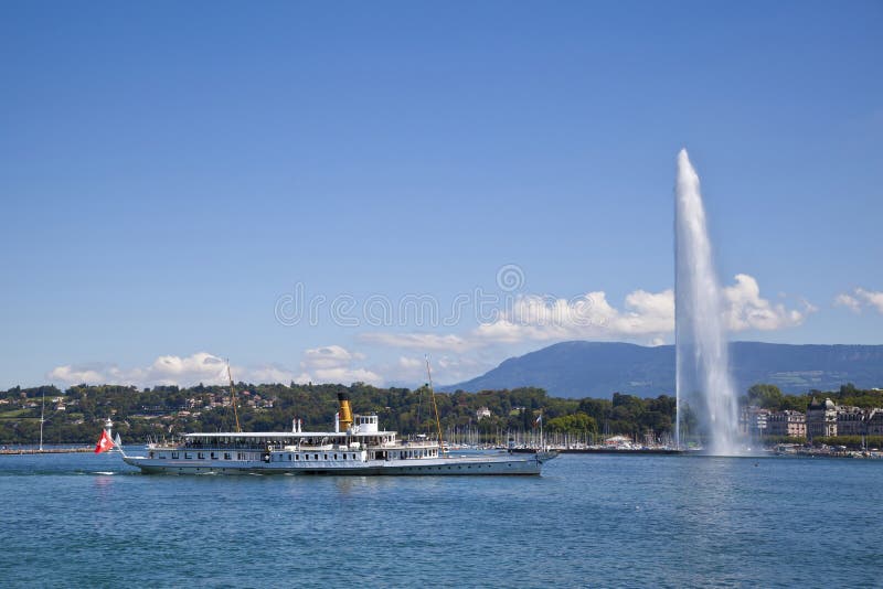 Cidade de Genebra fotografia de stock Cidade de Genebra fotografia de stock
