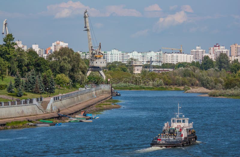 A cidade de Gomel, Bielorrússia fotos de stock A cidade de Gomel, Bielorrússia fotos de stock