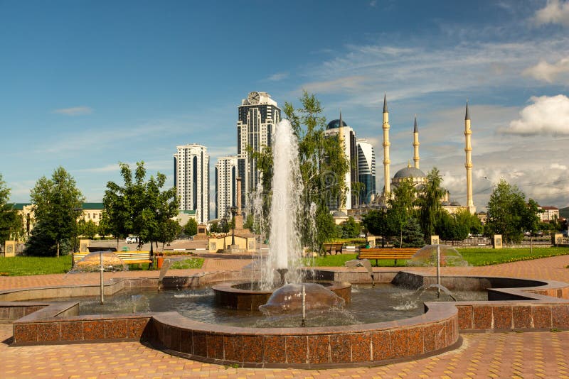Cidade de Grozny - capital chechena