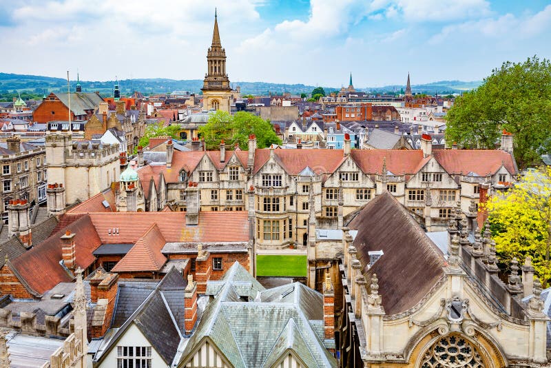 Cityscape of Oxford. Oxfordshire, England, UK. Cityscape of Oxford. Oxfordshire, England, UK