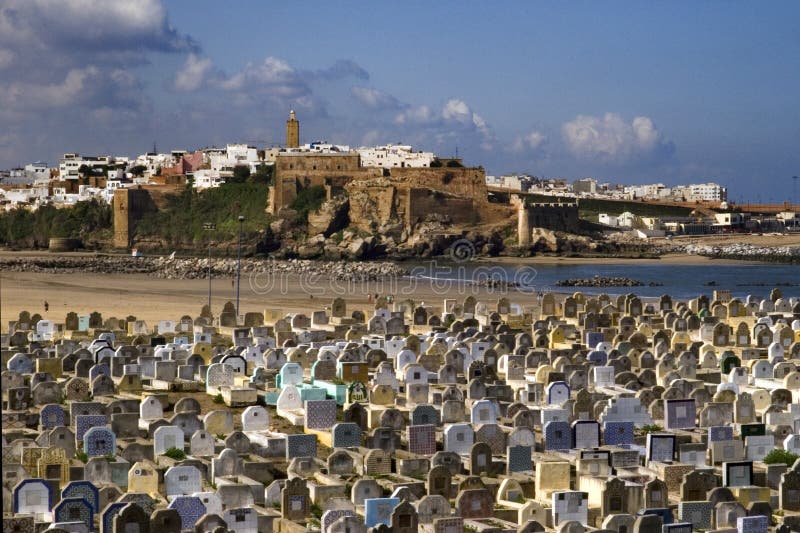 Cidade de Rabat, Marrocos imagens de stock Cidade de Rabat, Marrocos imagens de stock