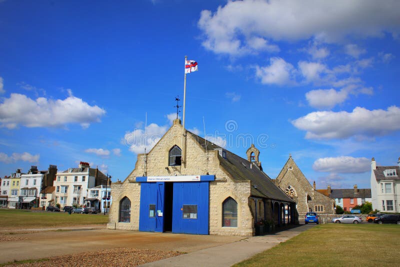 Cidade Kent England de Walmer fotografia de stock royalty free Cidade Kent England de Walmer fotografia de stock royalty free
