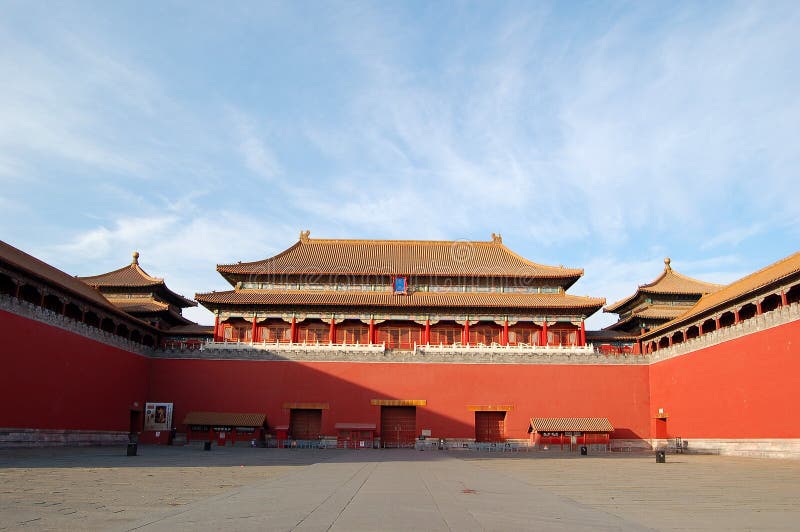 Cidade Proibida fotografia de stock