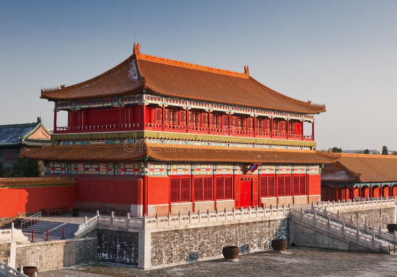 Cidade Proibida em Pequim imagens de stock