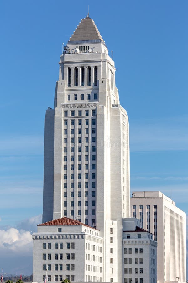 Cidade salão de Los Angeles imagem de stock Cidade salão de Los Angeles imagem de stock