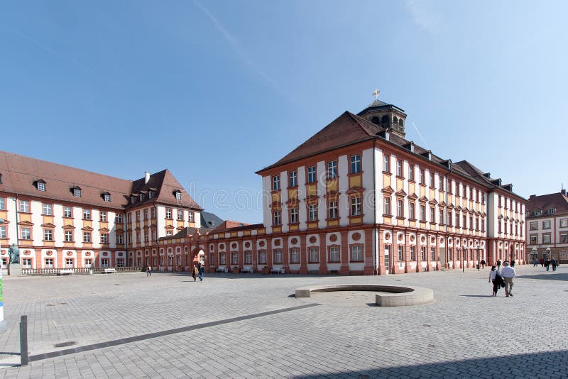 Cidade velha de Bayreuth imagem de stock Cidade velha de Bayreuth imagem de stock