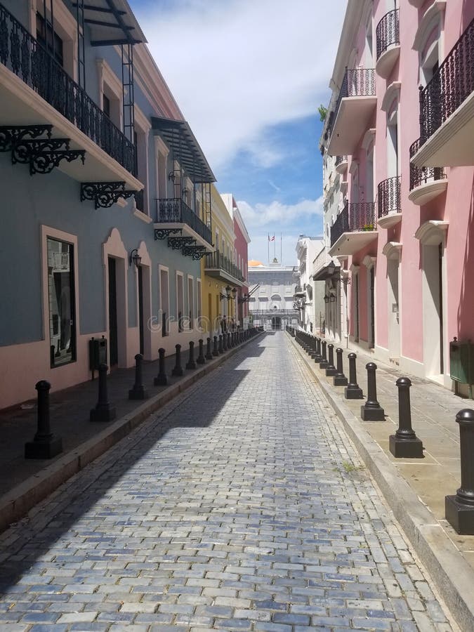Cidade velha San Juan, Porto Rico fotografia de stock Cidade velha San Juan, Porto Rico fotografia de stock