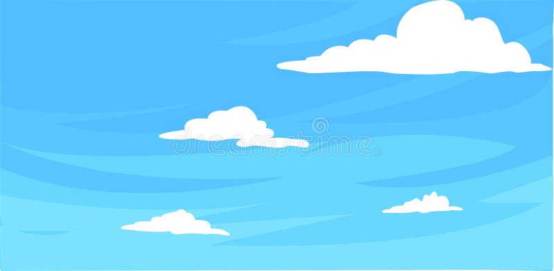 Ciel bleu avec le fond de nuages
