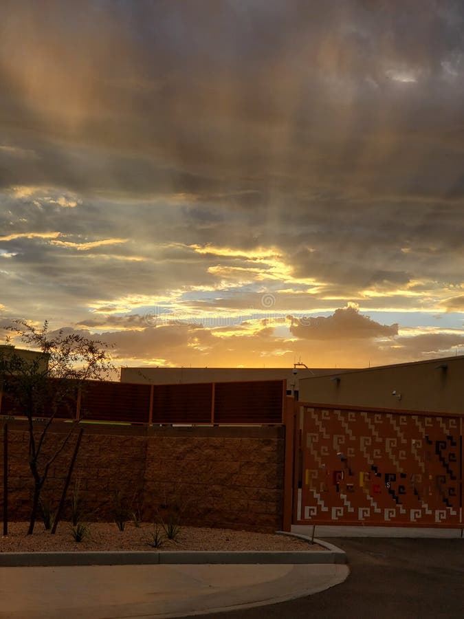 Cieli di Akchin Maricopa Arizona immagini stock libere da diritti Cieli di Akchin Maricopa Arizona immagini stock libere da diritti