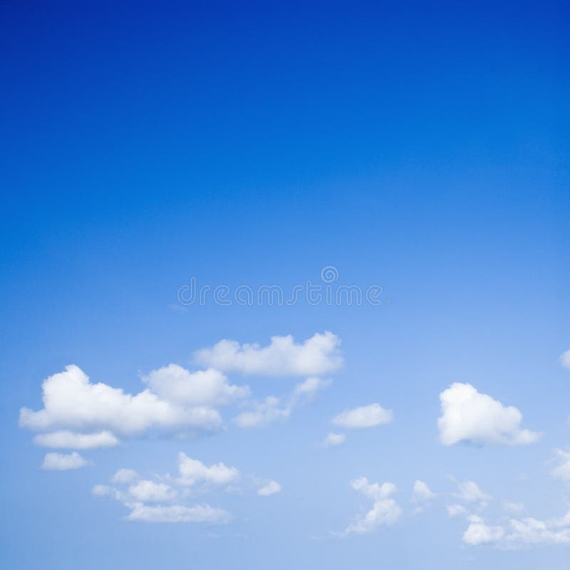 Cielo azul. imagen de archivo libre de regalías Cielo azul. imagen de archivo libre de regalías