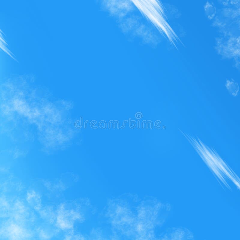 Cielo azul estilo anime foto de archivo. Imagen de perfecto - 222050706