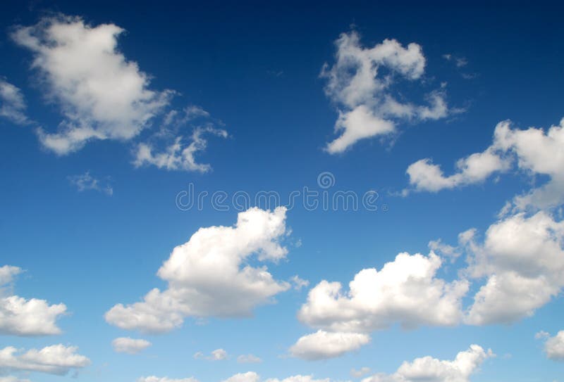 Cielo blu fotografia stock Cielo blu fotografia stock