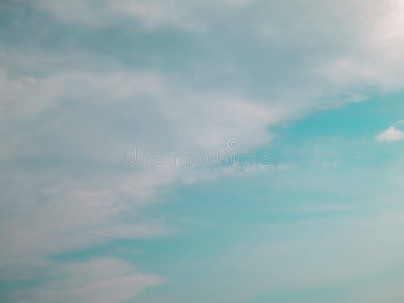 Cielo blu del turchese - foto di riserva immagini stock